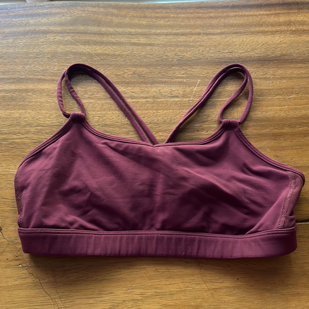 Lululemon Grape Make a Move Sports Bra. Size 4.
